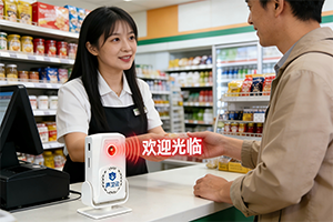 红外感应自动迎宾方案