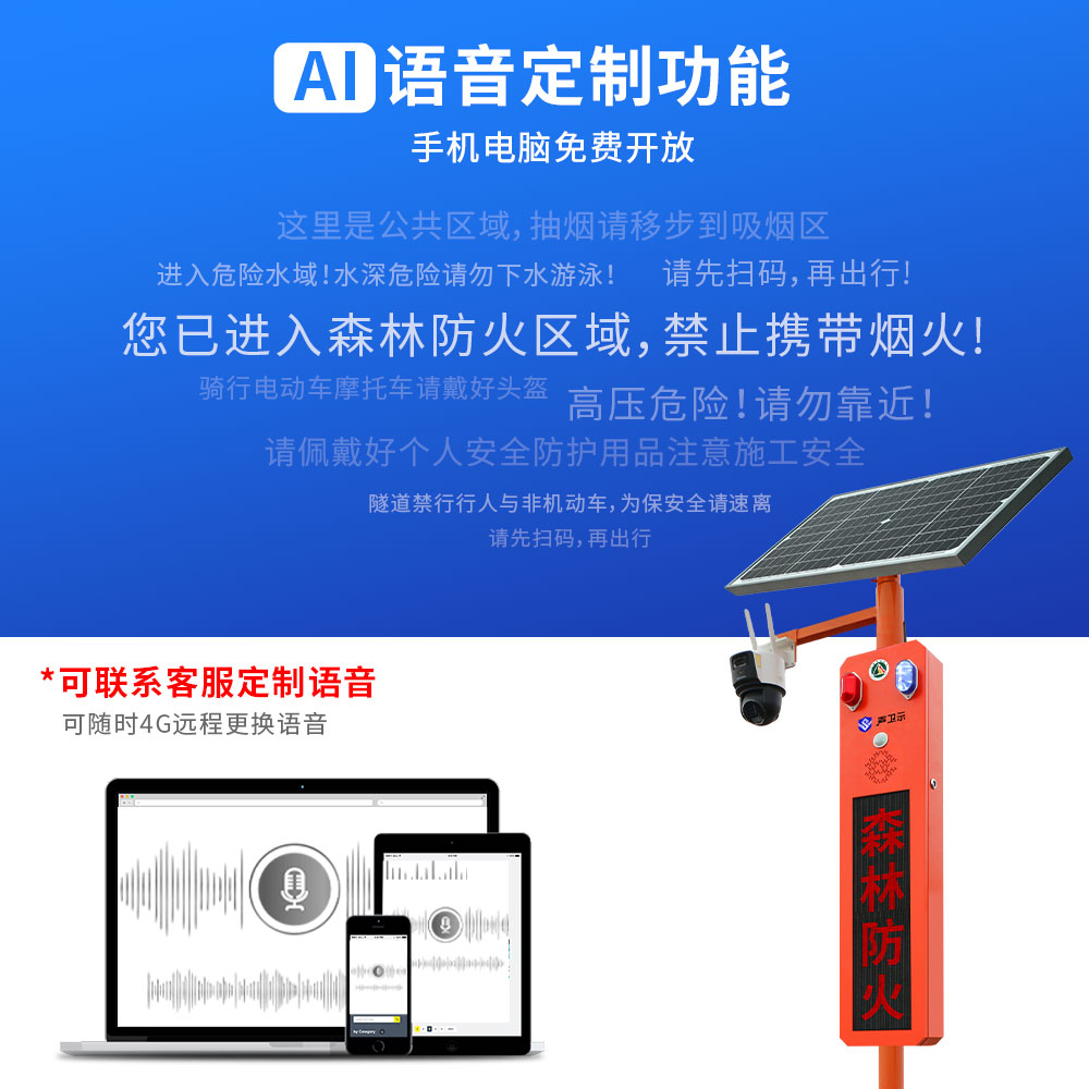 WT-W26太阳能语音提示器